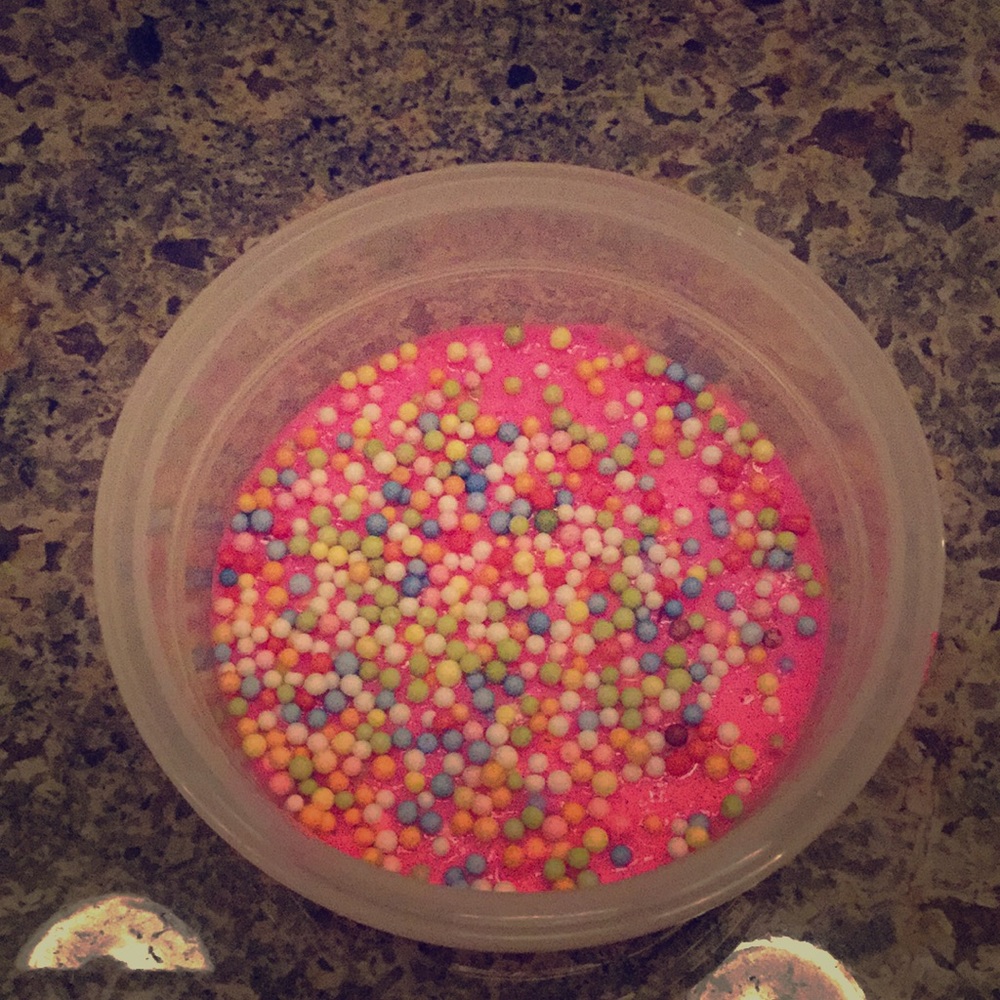 Hot pink slime